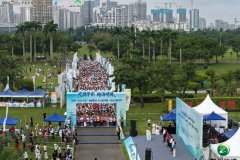 2025“金钻习酒”美丽中国·全民健身跑（海南·海口站）燃动万绿园